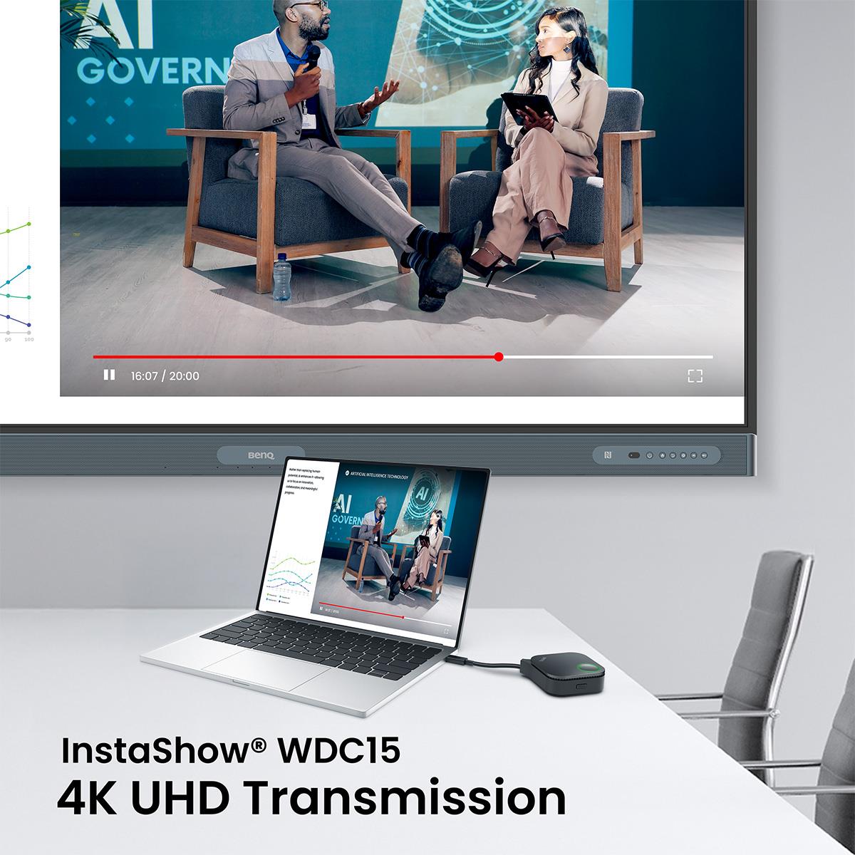 BENQ Wireless Presentation System - Instashow Wdc15