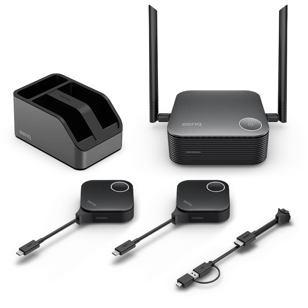 BENQ Wireless Presentation System - Instashow Wdc25 - 4k Byod USB-c / Hdmi Incl. 2x Buttons
