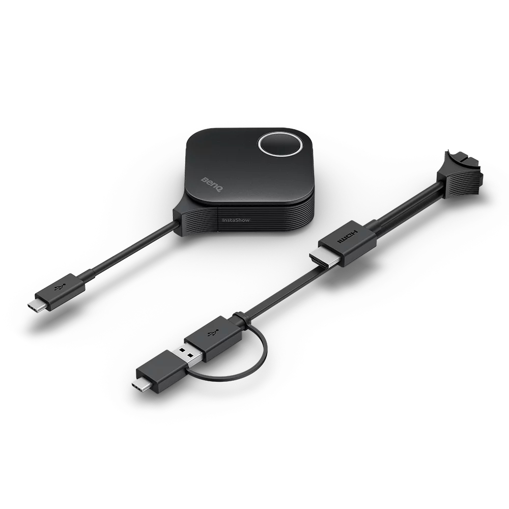 BENQ Wireless Presentation System - Instashow Wdc25 - 4k Byod USB-c / Hdmi Incl. 2x Buttons