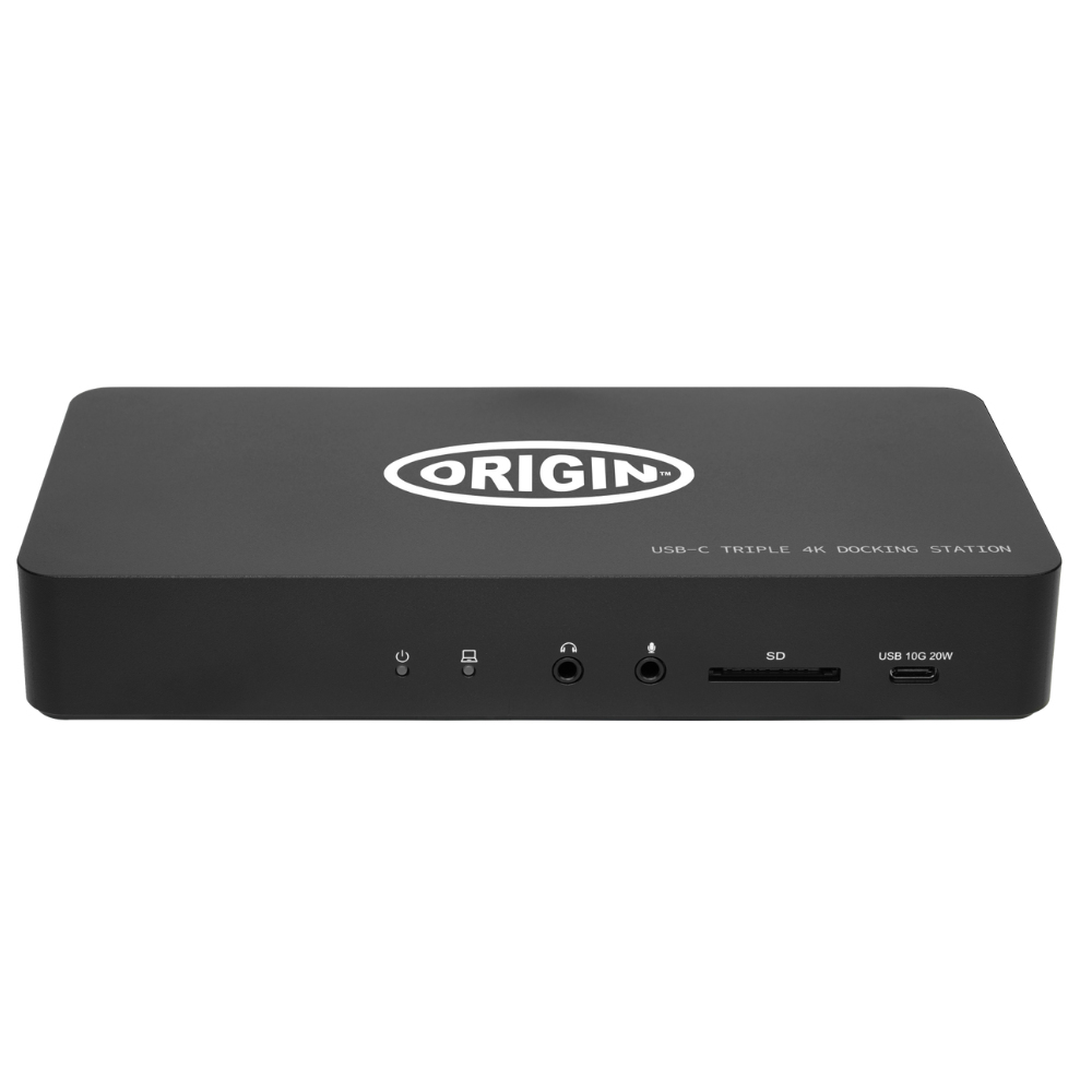ORIGIN STORAGE Docking Station - Dual Display - USB-c 2.1ch