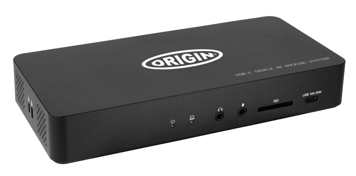 ORIGIN STORAGE Docking Station - Dual Display - USB-c 2.1ch