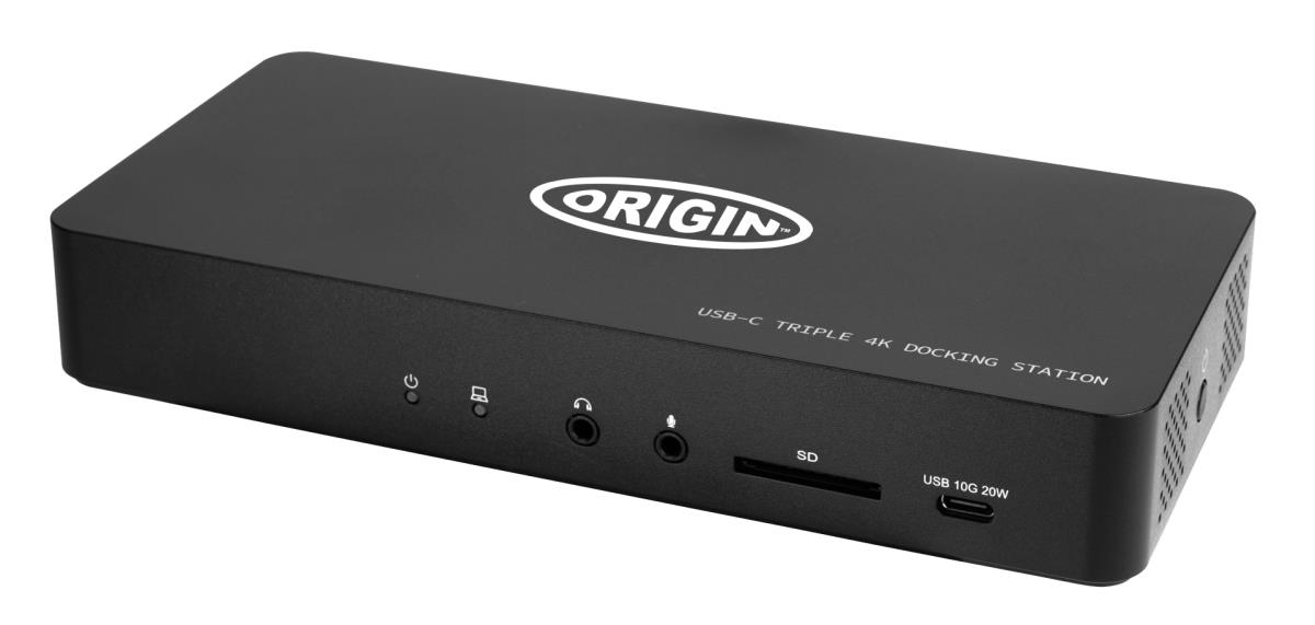 ORIGIN STORAGE Docking Station - Dual Display - USB-c 2.1ch