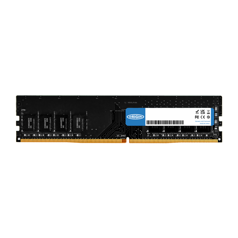 ORIGIN STORAGE Memory 8GB Ddr4 UDIMM 3200MHz 1rx8 Non ECC (om8g43200u1rx8ne12)