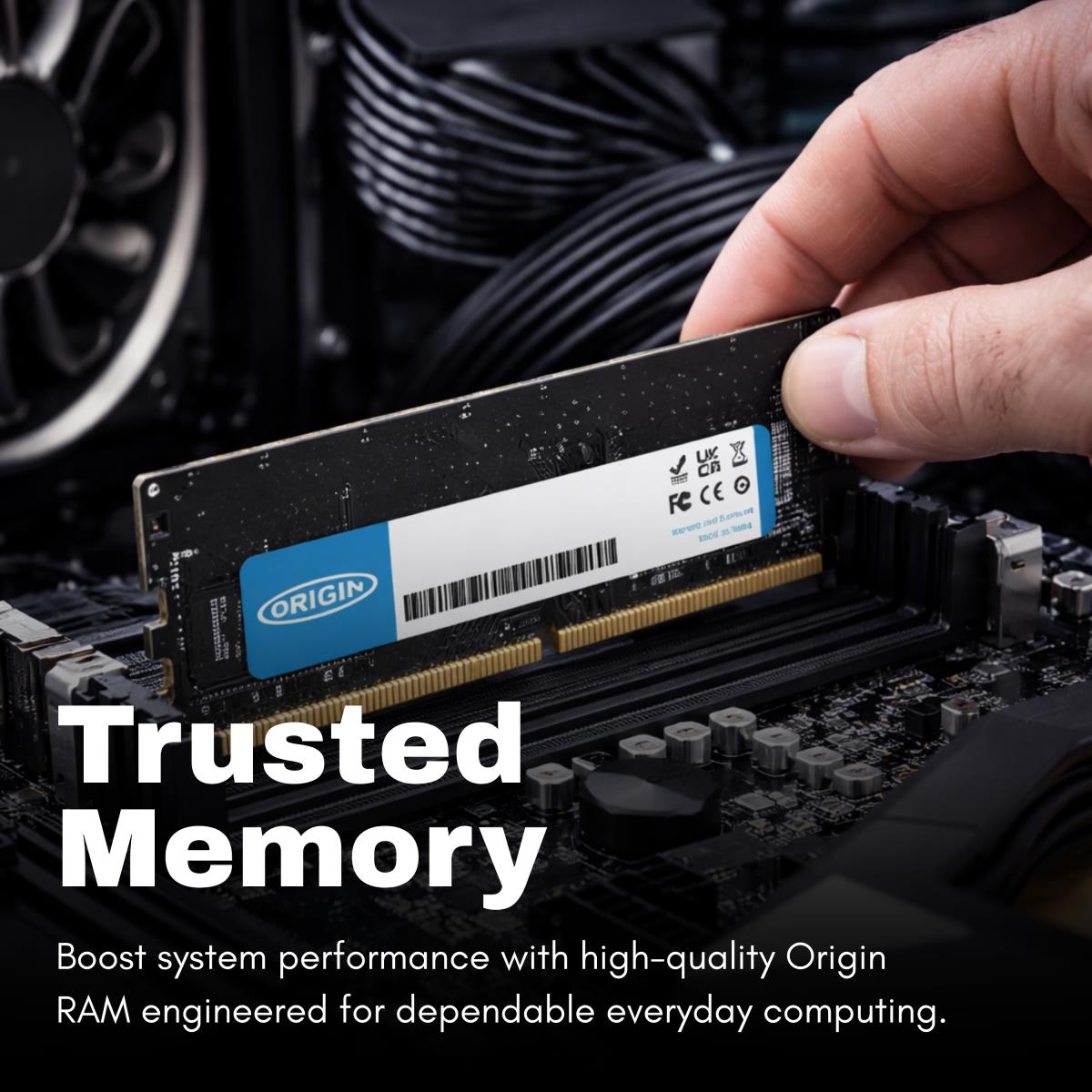 ORIGIN STORAGE Memory 32GB Ddr4 SoDIMM 2666MHz 2rx8 Non ECC (om32g42666so2rx8ne12)