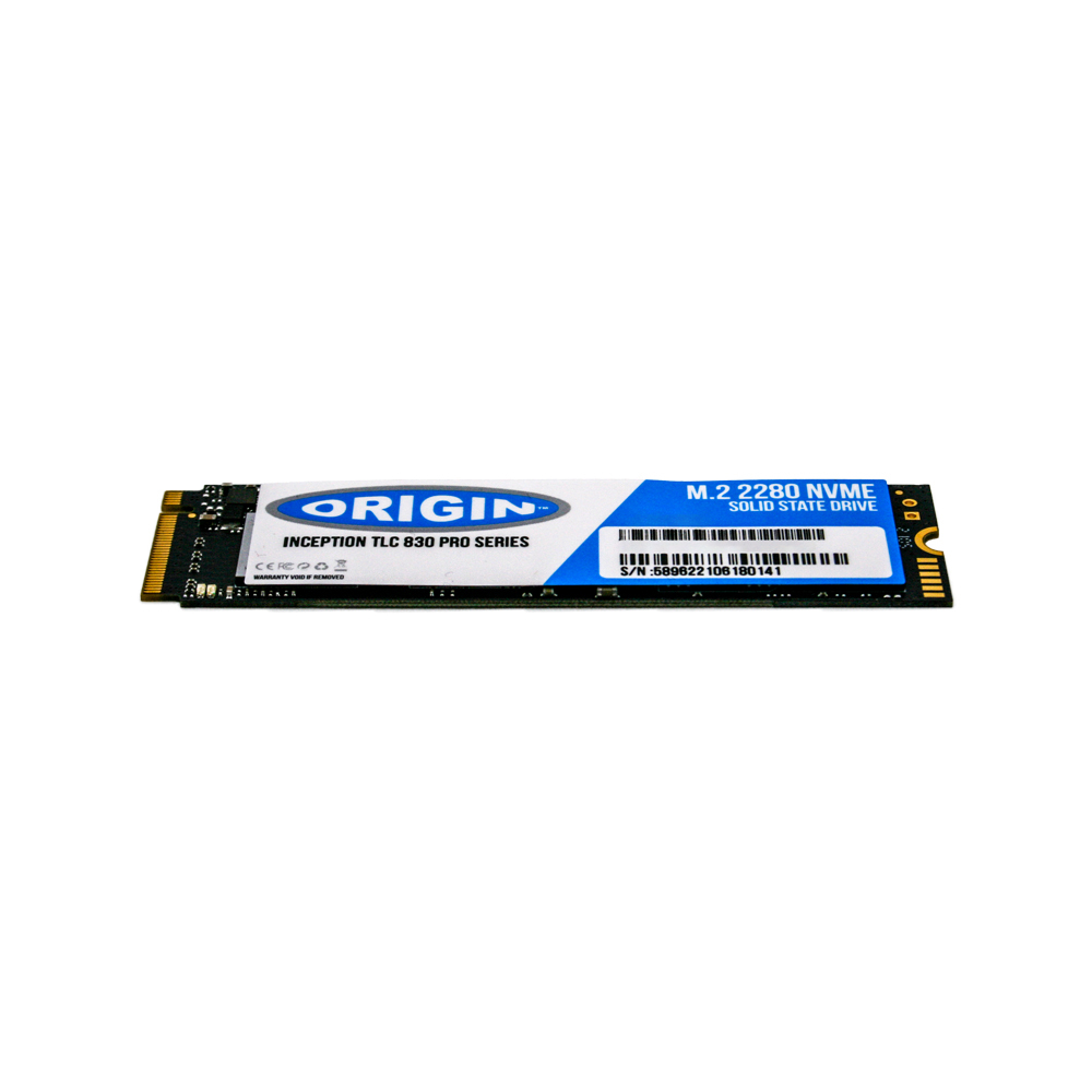 ORIGIN STORAGE SSD - Inception Tlc 830 Nvme - 512GB - Pci-e G3 - M.2 2280 3D Tlc 80mm