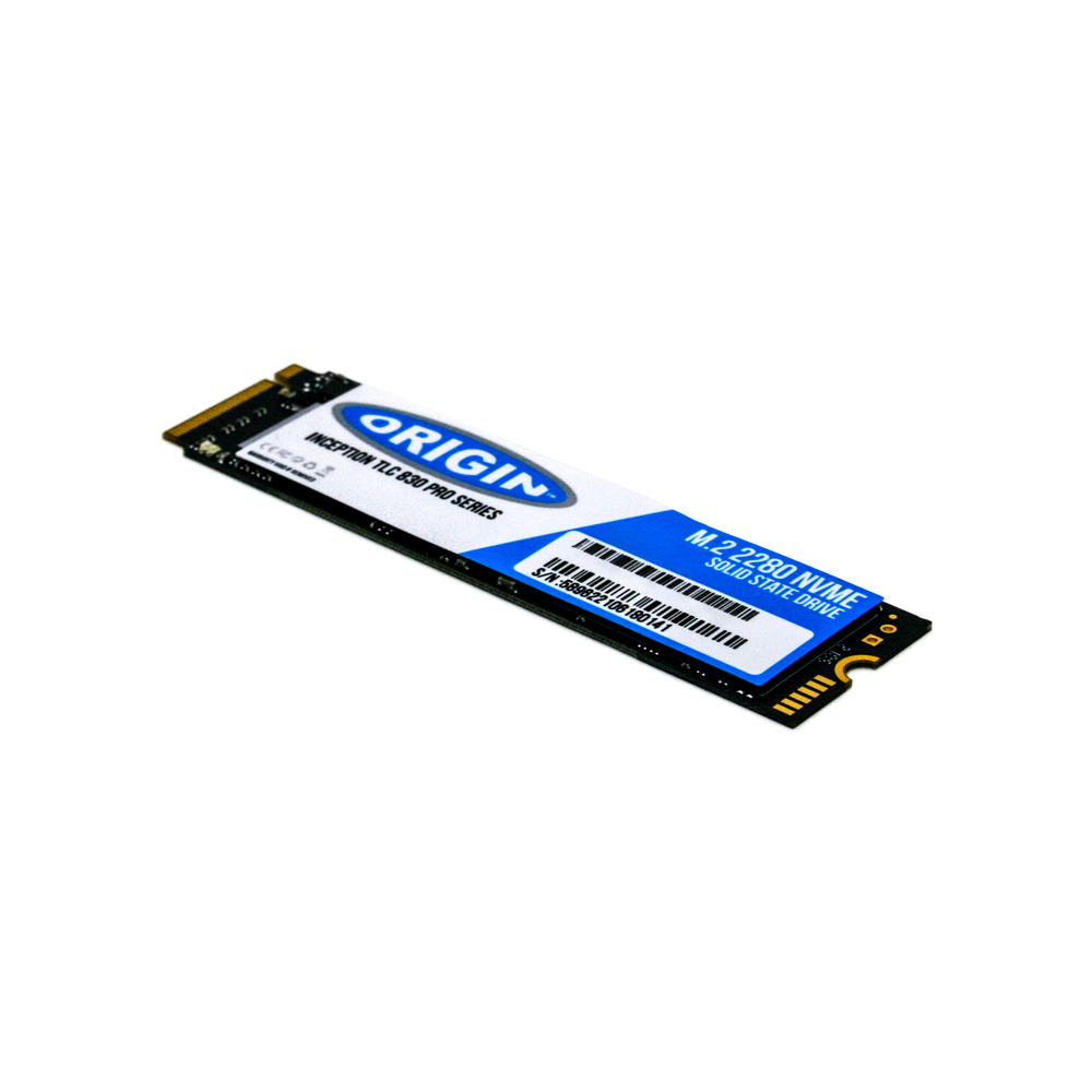 ORIGIN STORAGE SSD - Inception Tlc 830 Nvme - 512GB - Pci-e G3 - M.2 2280 3D Tlc 80mm