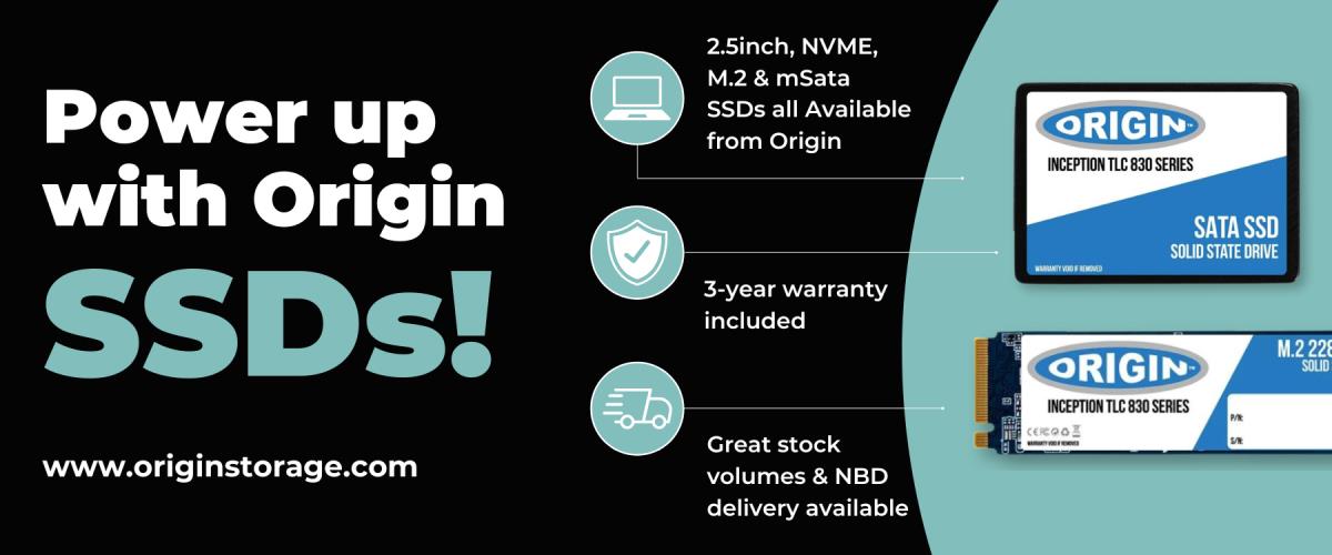 ORIGIN STORAGE SSD - Inception Tlc 830 Nvme - 512GB - Pci-e G3 - M.2 2280 3D Tlc 80mm