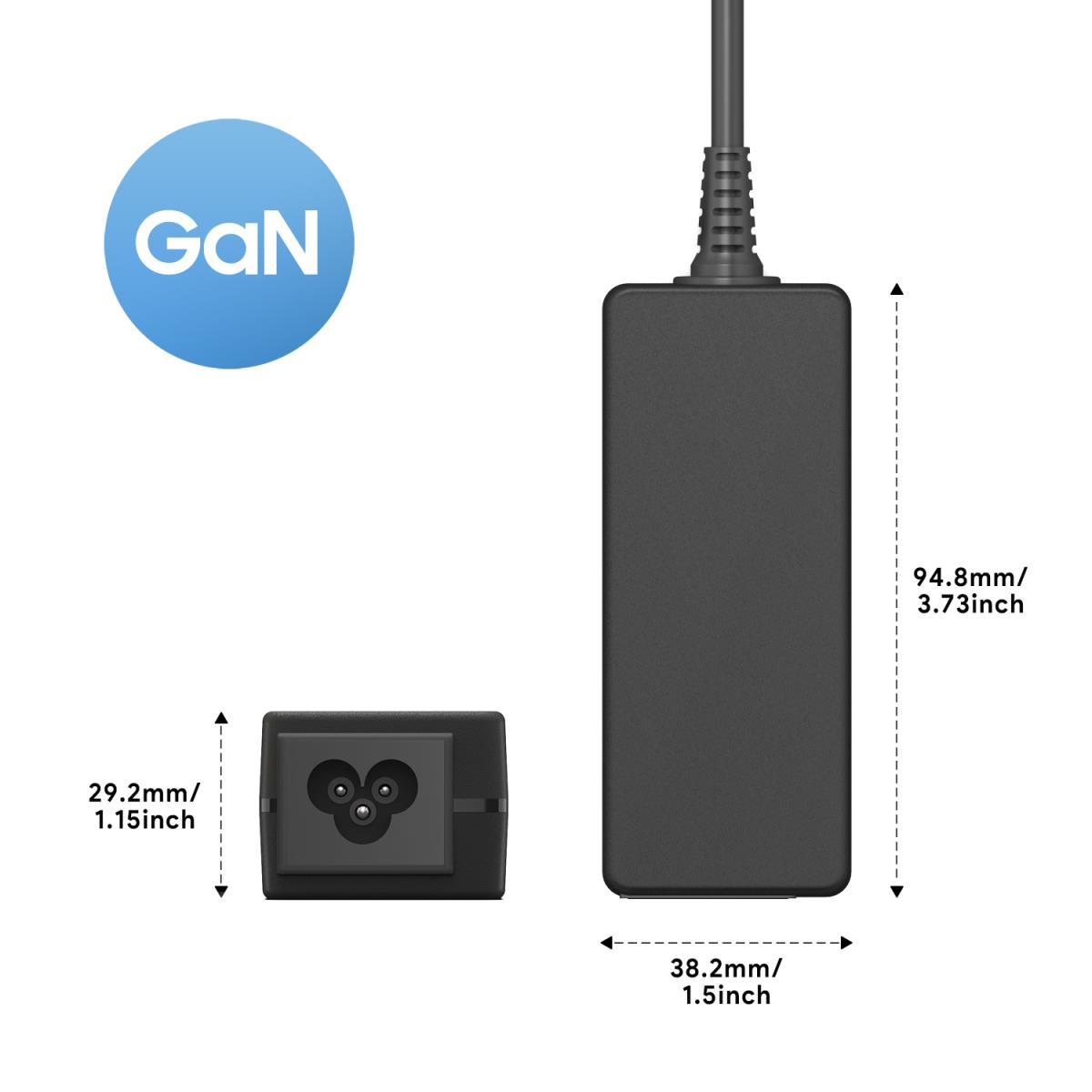 ORIGIN STORAGE Adapter 65w USB-c With Uk Cable