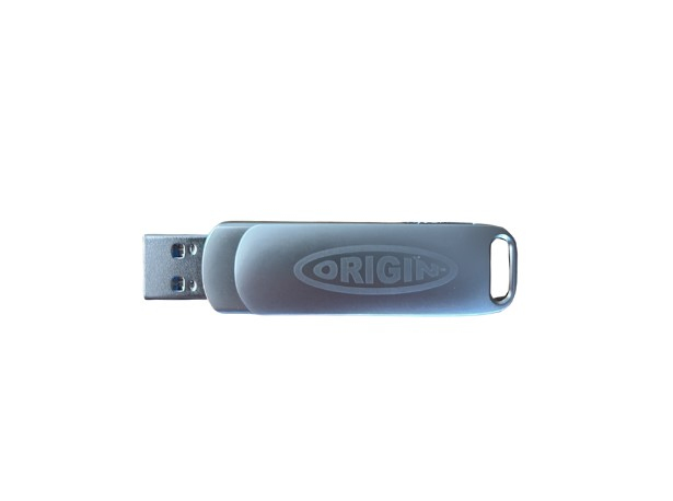 ORIGIN STORAGE Flash Drive  - OsUSB-a-32GB - 32GB - USB-a 3.2 G1 - Silver