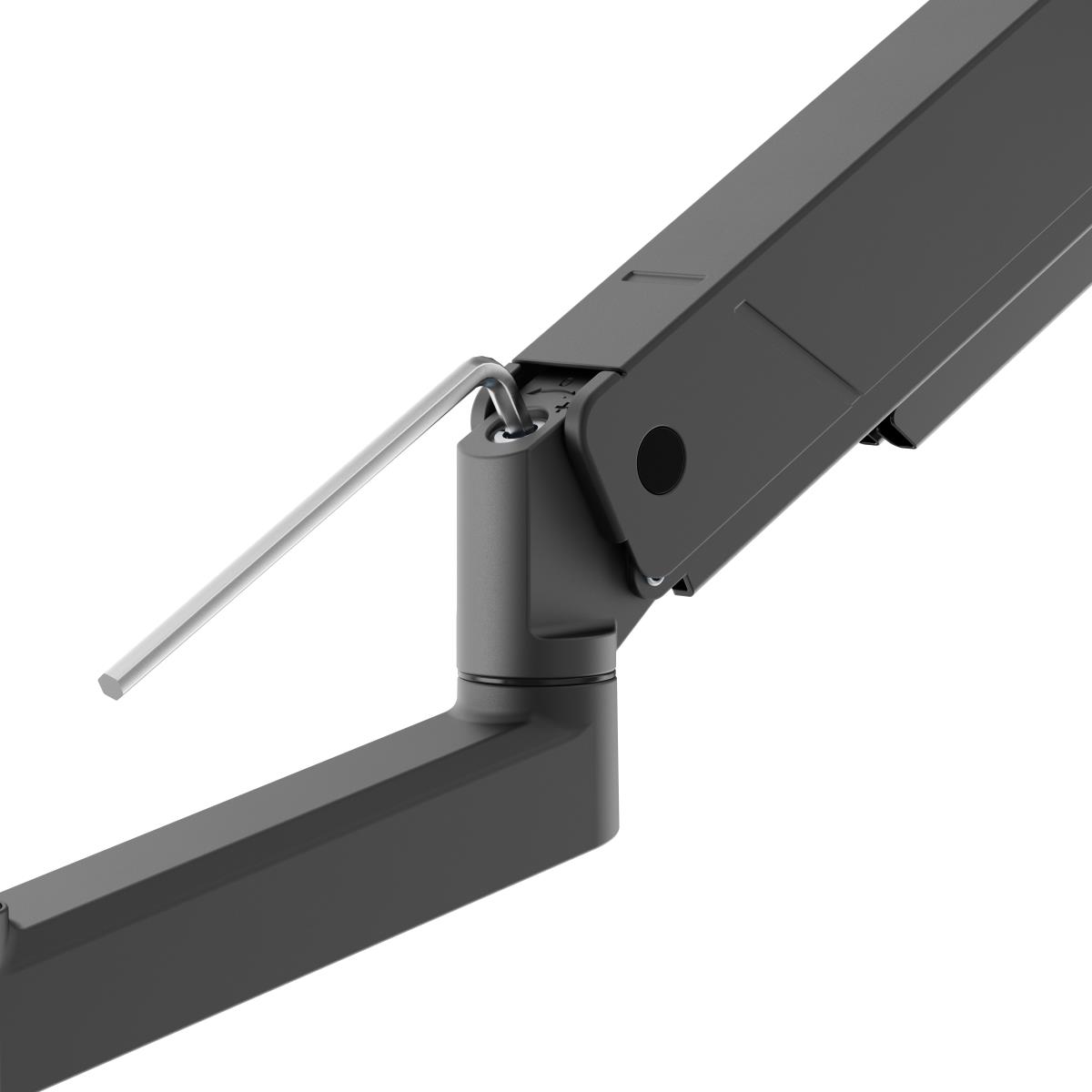 ORIGIN STORAGE Gas Spring Single Monitor Arm With Vesa 75x75 And 100x100