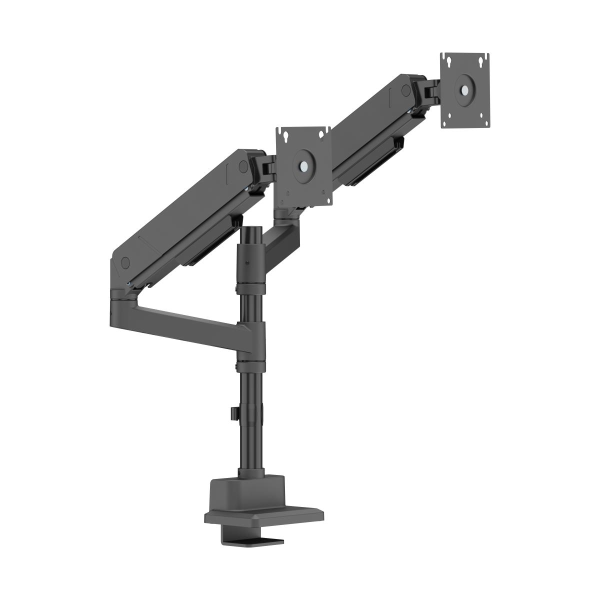 ORIGIN STORAGE Gas Spring Dual Monitor Arm With Vesa 75x75 And 100x100
