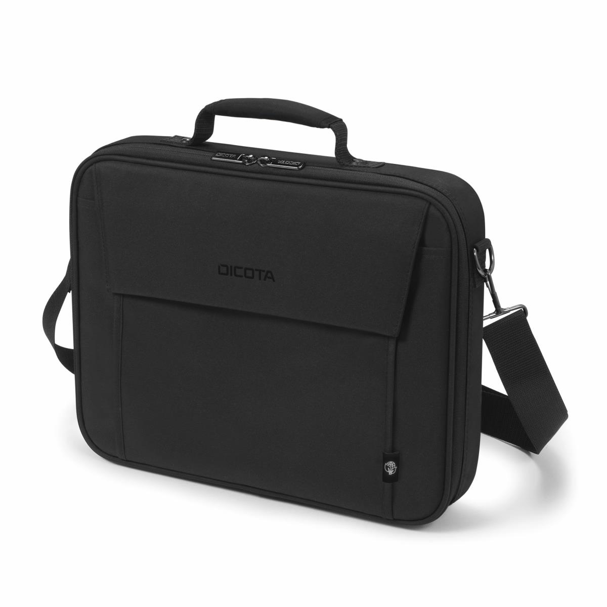DICOTA Eco Multi Base - 13-14.1in Notebook Case - Black / 300d Rpet Polyester