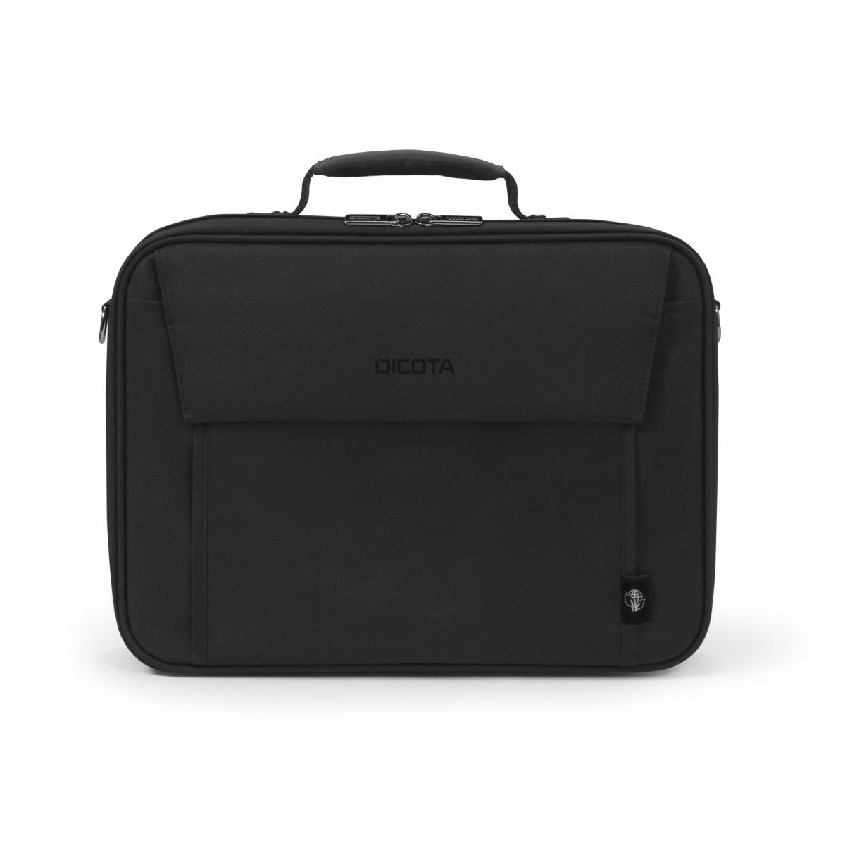 DICOTA Eco Multi Base - 13-14.1in Notebook Case - Black / 300d Rpet Polyester