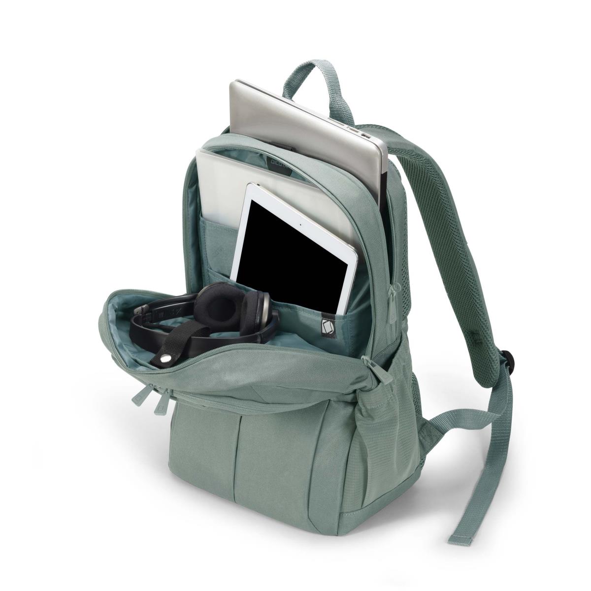 DICOTA Eco Backpack Scale - 13-15.6in Notebook Backpack - Greu / 600d Recycled Pet (d31733-rpet)