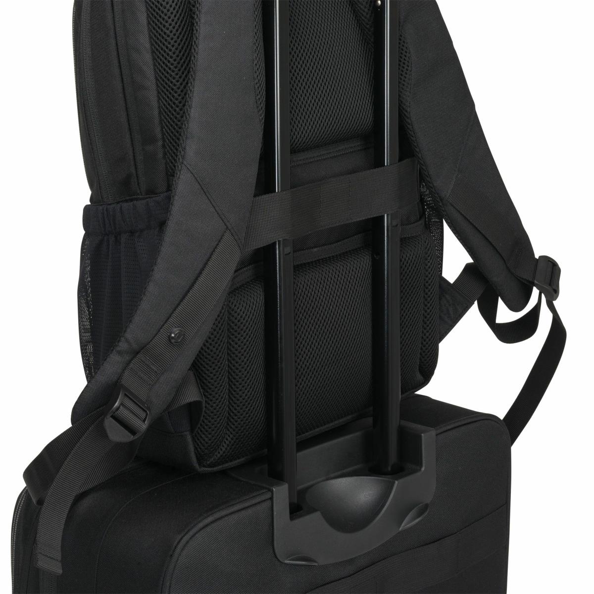 DICOTA Eco Scale -  15-17.3in Notebook Backpack - Black / 600d Recycled Pet (d31696-rpet)