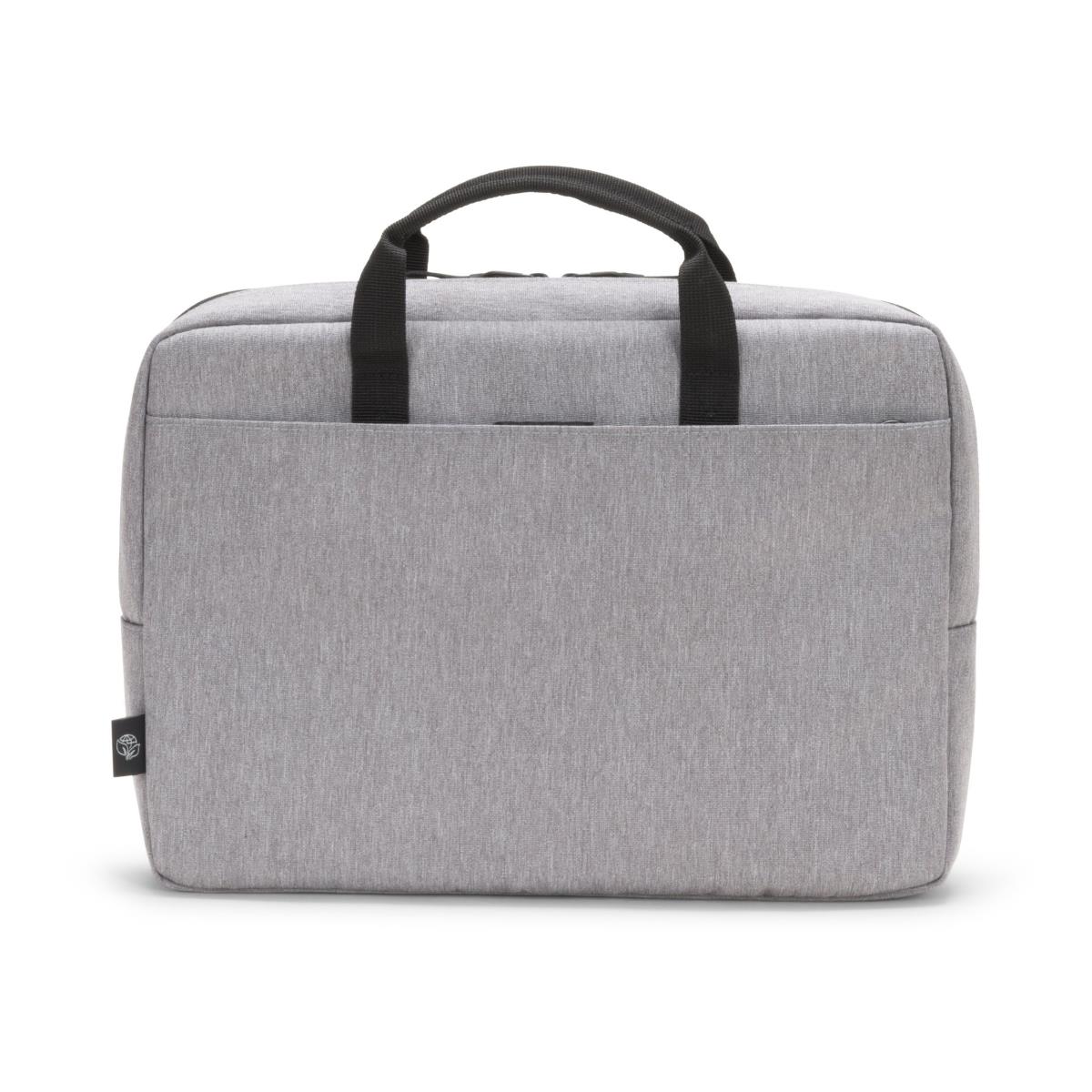 DICOTA Slim Eco Motion - 14-15.6in Notebook Case - Light Grey / 600d Rpe Polyester