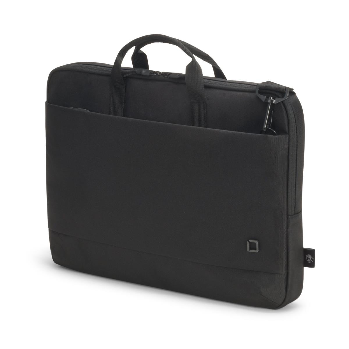 DICOTA Slim Eco Motion - 14-15.6in Notebook Case - Black / 600d Rpe Polyester