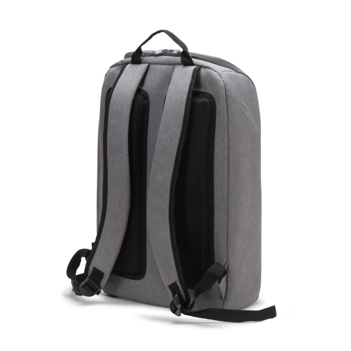 DICOTA Backpack Eco Motion - 13-15.6in Notebook Backpack - Light Grey / 600d Rpe Polyester