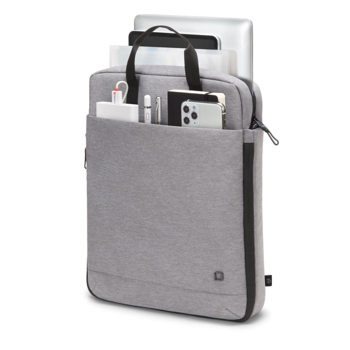 DICOTA Eco Motion - 13-15.6in Notebook Tote Bag - Grey / 600d Rpet Polyester