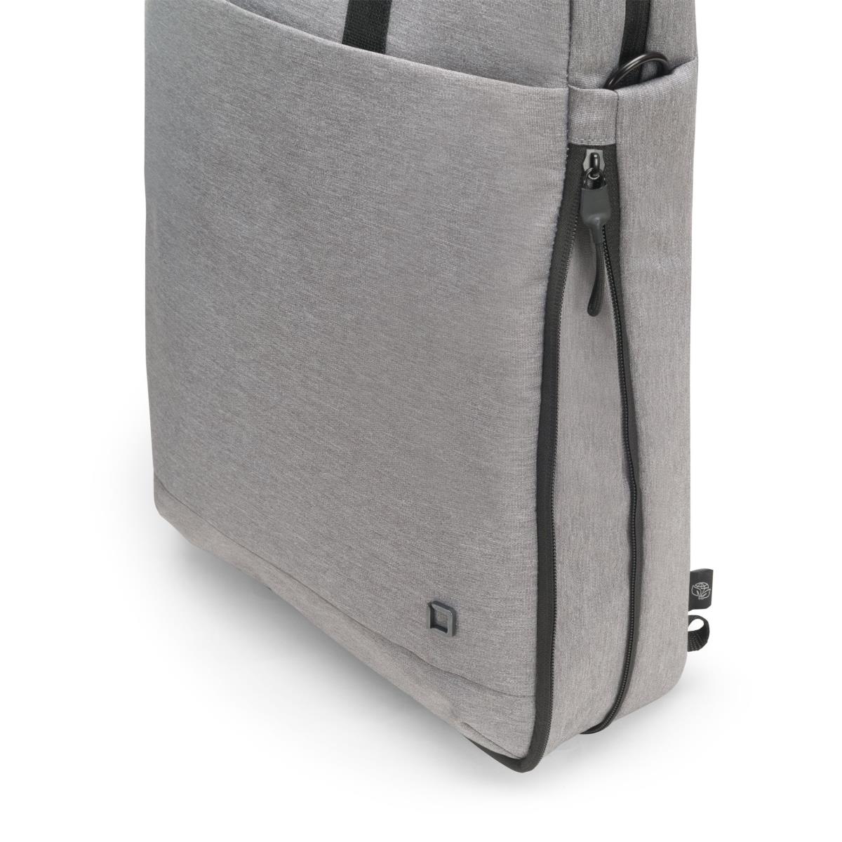 DICOTA Eco Motion - 13-15.6in Notebook Tote Bag - Grey / 600d Rpet Polyester