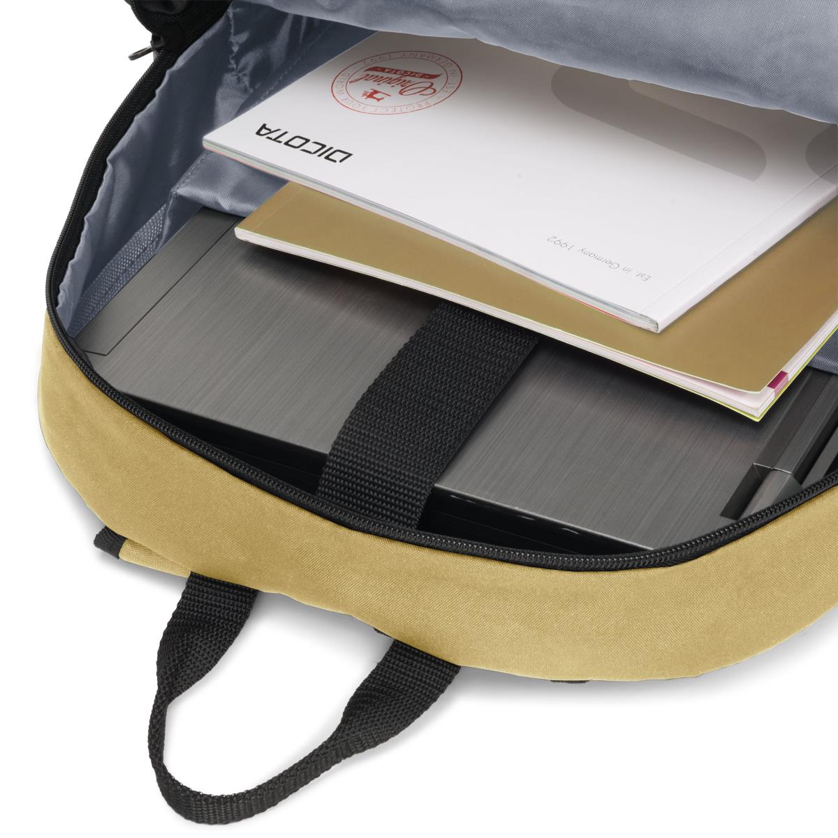 DICOTA Base Xx B2 - 13-15.6in Notebook Carrying Case Backpack - Camel Brown