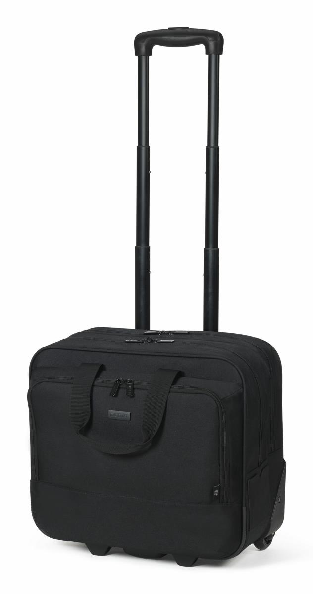 DICOTA Roller Eco Top Traveller Base - 13-16in Notebook Case - Black - 600d Recycled Pet
