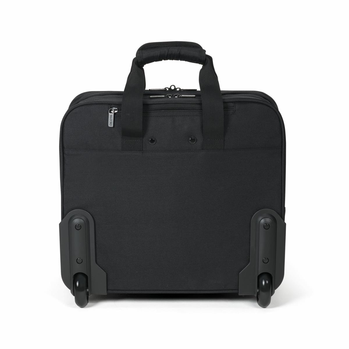 DICOTA Roller Eco Top Traveller Base - 13-16in Notebook Case - Black - 600d Recycled Pet