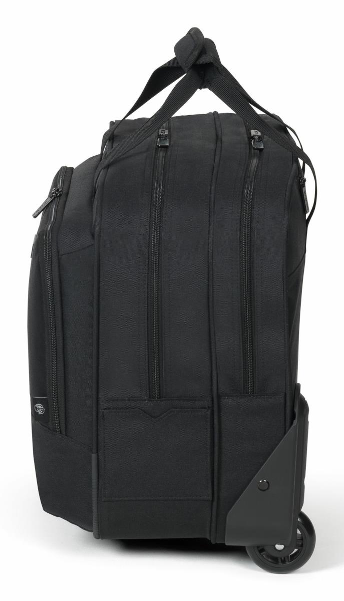 DICOTA Roller Eco Top Traveller Base - 13-16in Notebook Case - Black - 600d Recycled Pet