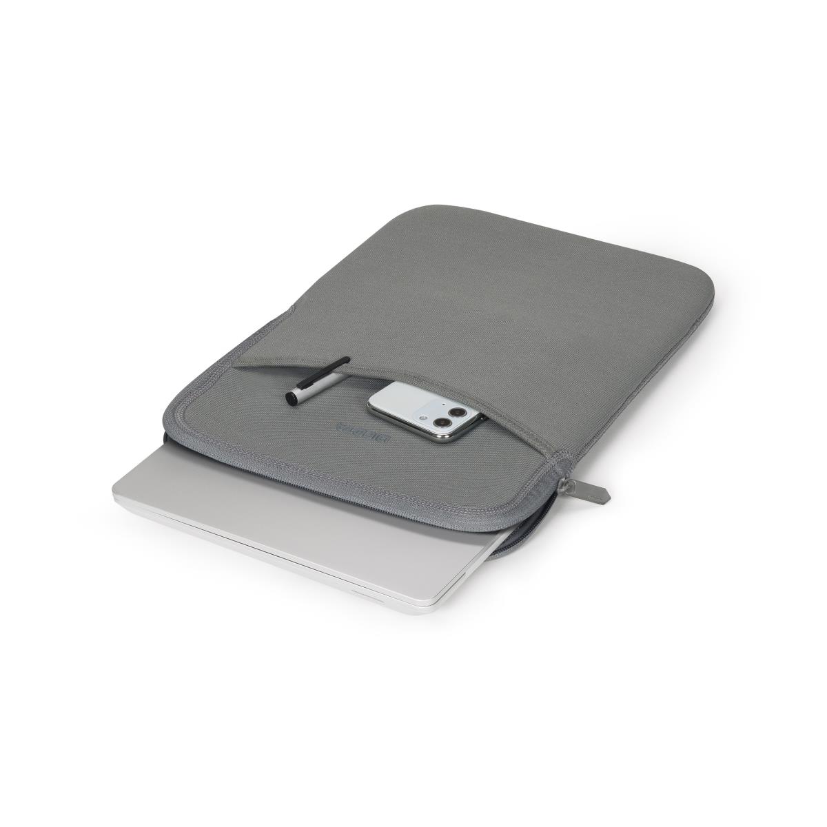 DICOTA Sleeve Eco Slim L For Microsoft Surfac - Grey - Synthetic Neoprene