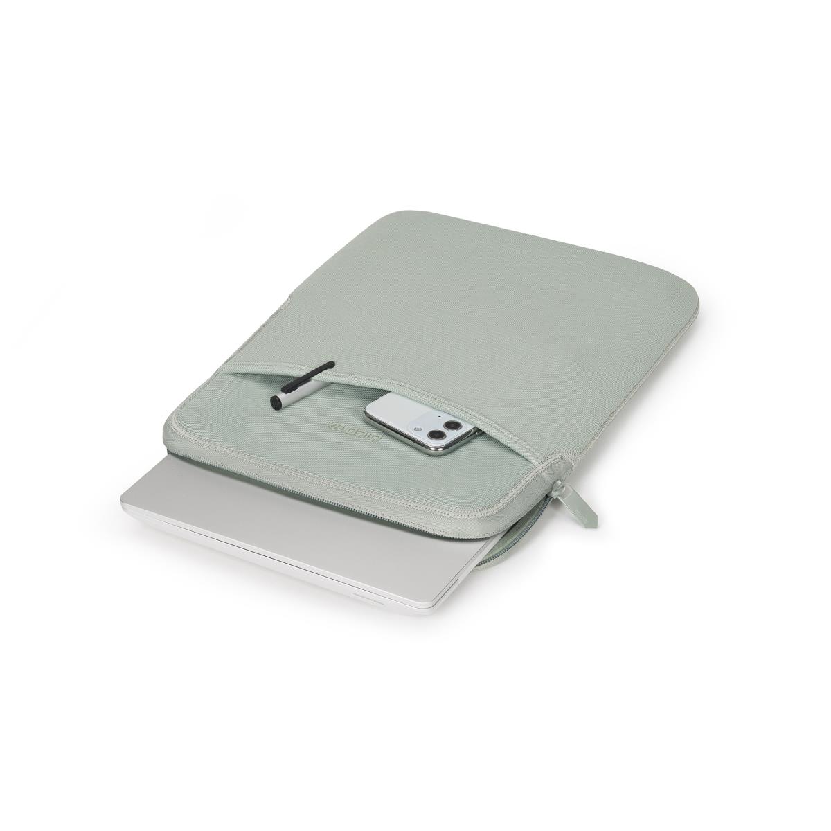 DICOTA Sleeve Eco Slim S For Microsoft Surfac - Grey - Synthetic Neoprene