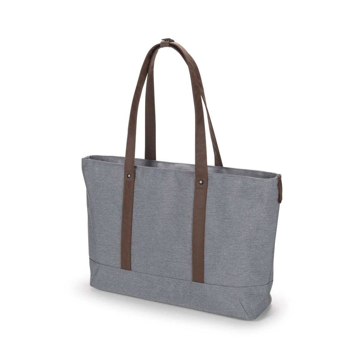 DICOTA Shopper Bag Eco Motion - 13-14.1in Notebook Carrying Case - Grey / 600d Rpet Polyester