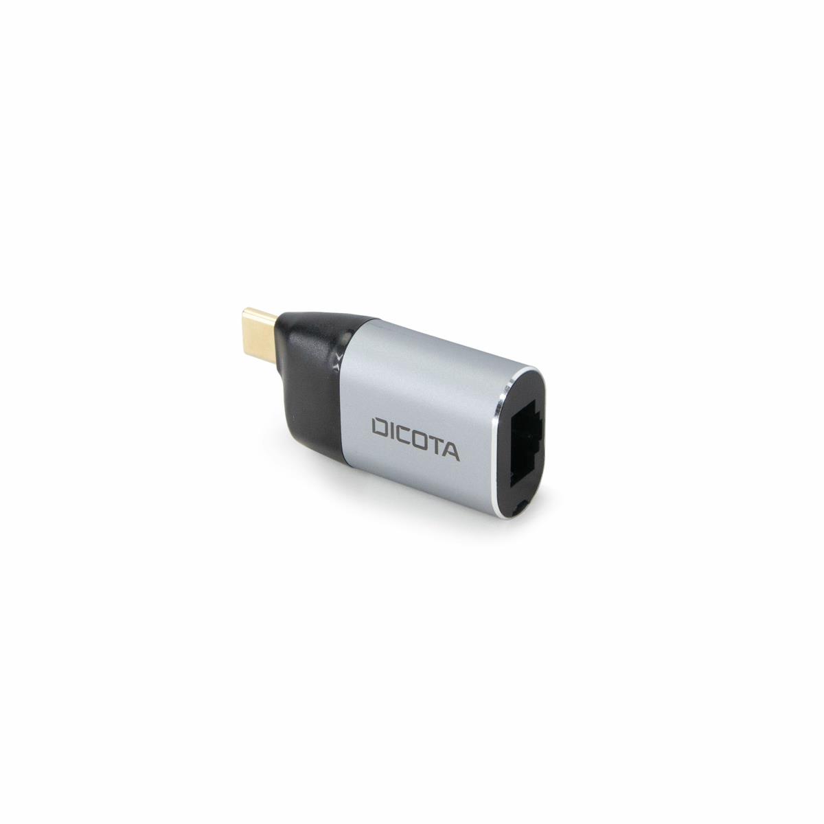 DICOTA USB-c To Ethernet Mini Adapter With Pd (100w)