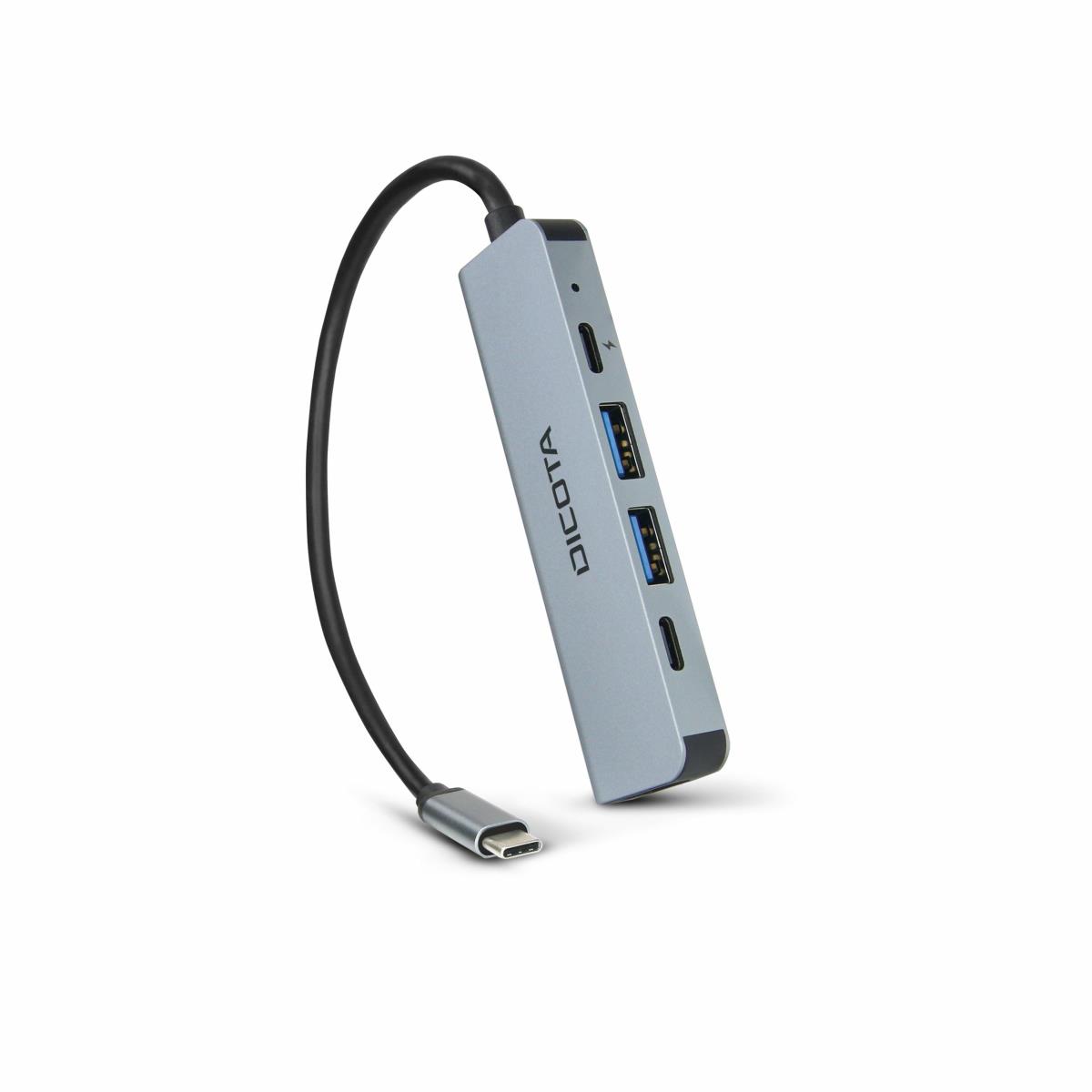 DICOTA USB-c 5-in-1 Video Hub 4k Pd 100w