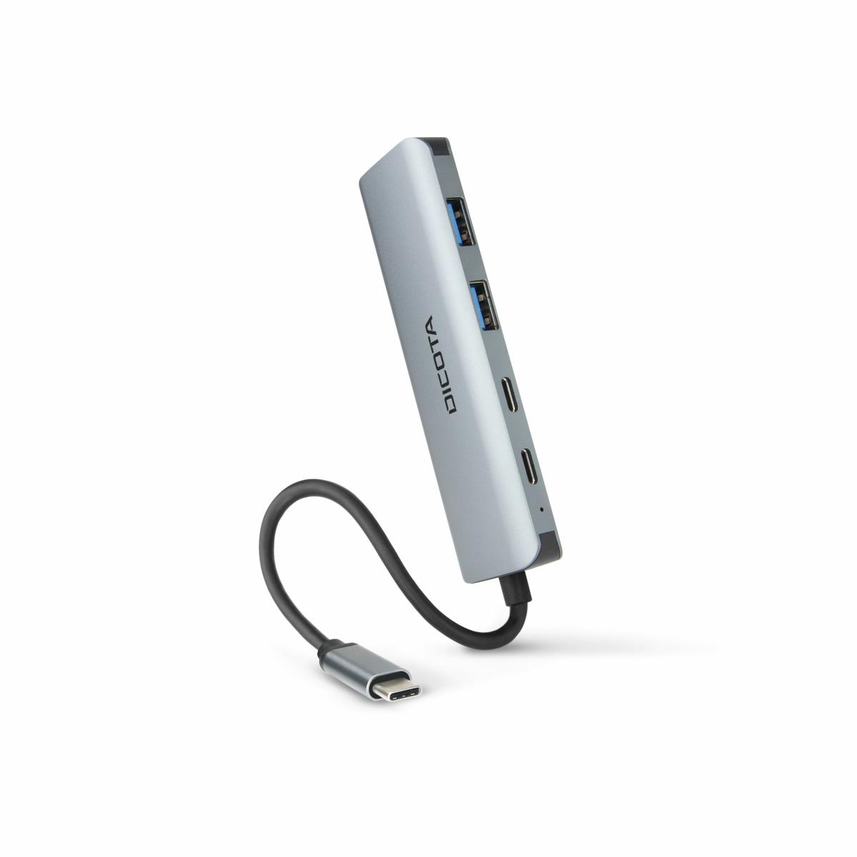DICOTA USB-c 4-in-1 Highspeed Hub 10 Gbps