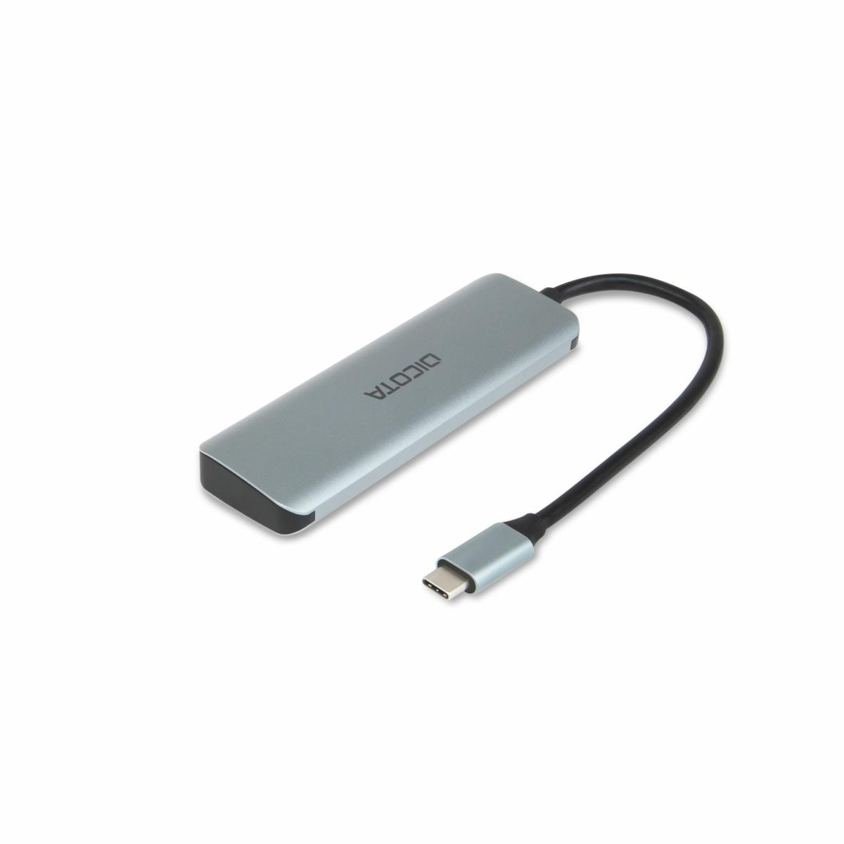 DICOTA USB-c 4-in-1 Highspeed Hub 10 Gbps