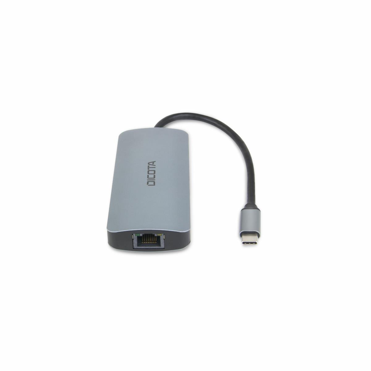 DICOTA USB-c 8-in-1 Multi Hub 4k Pd 100w