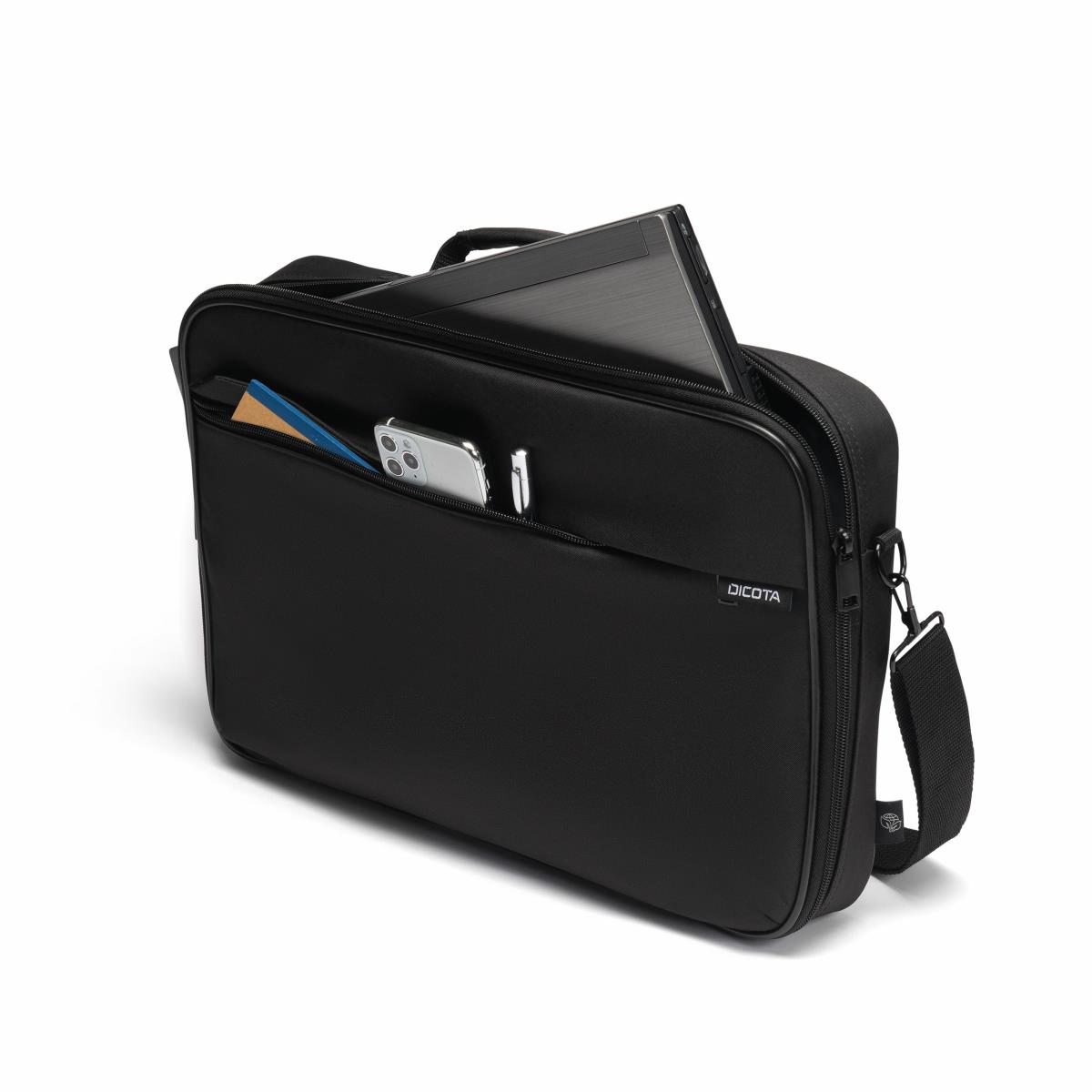 DICOTA Multi One - 13-14.1in Notebook Case - Black / 300d Recycled Pet Polyester