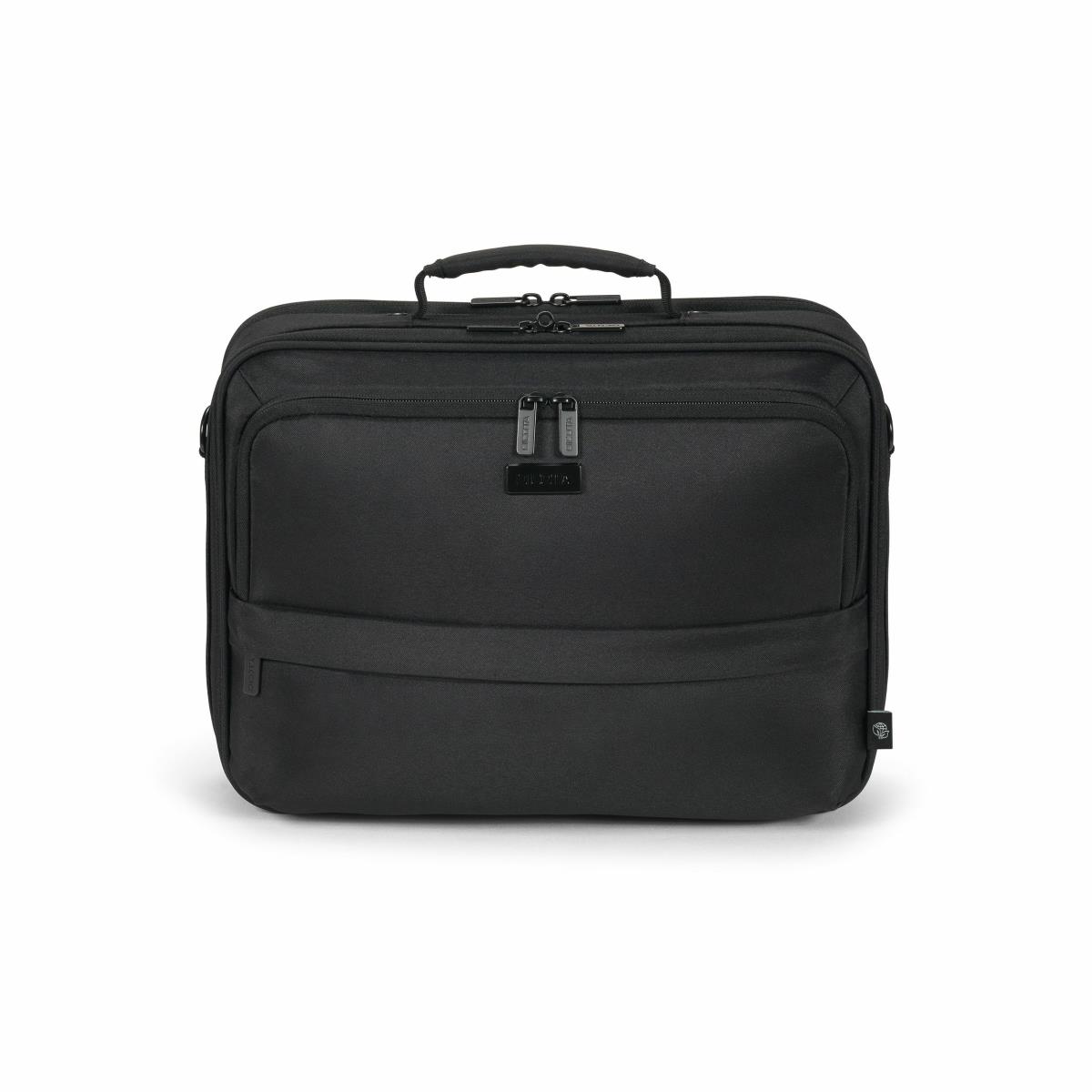 DICOTA Eco Multi Core - 13-14.1in Notebook Bag - Black / 300d 100% Recycled Pet Polyester