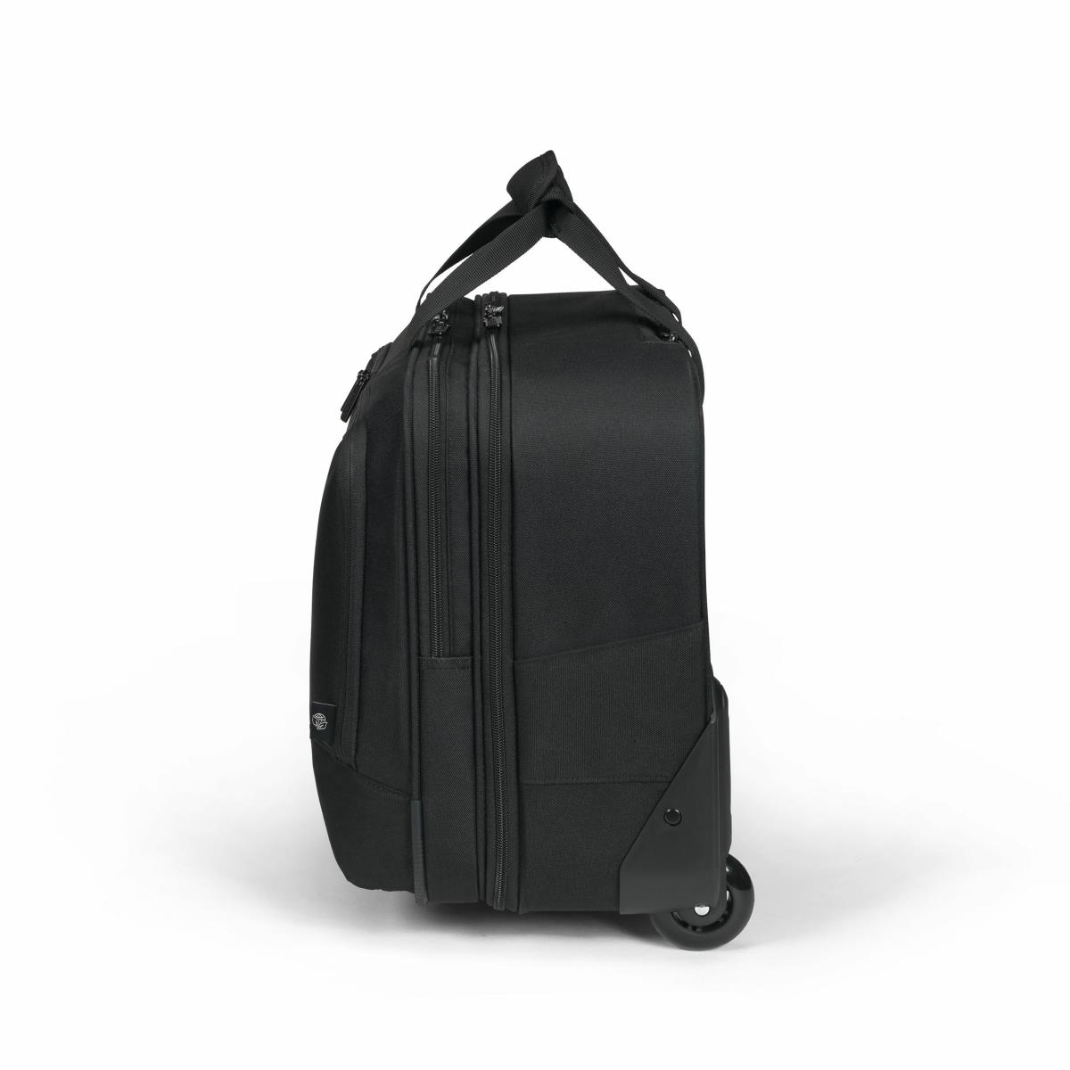 DICOTA Roller Multi Eco Base - 15-17.3in Notebook Backpack - Black / 600d Recycled Pet Polyester