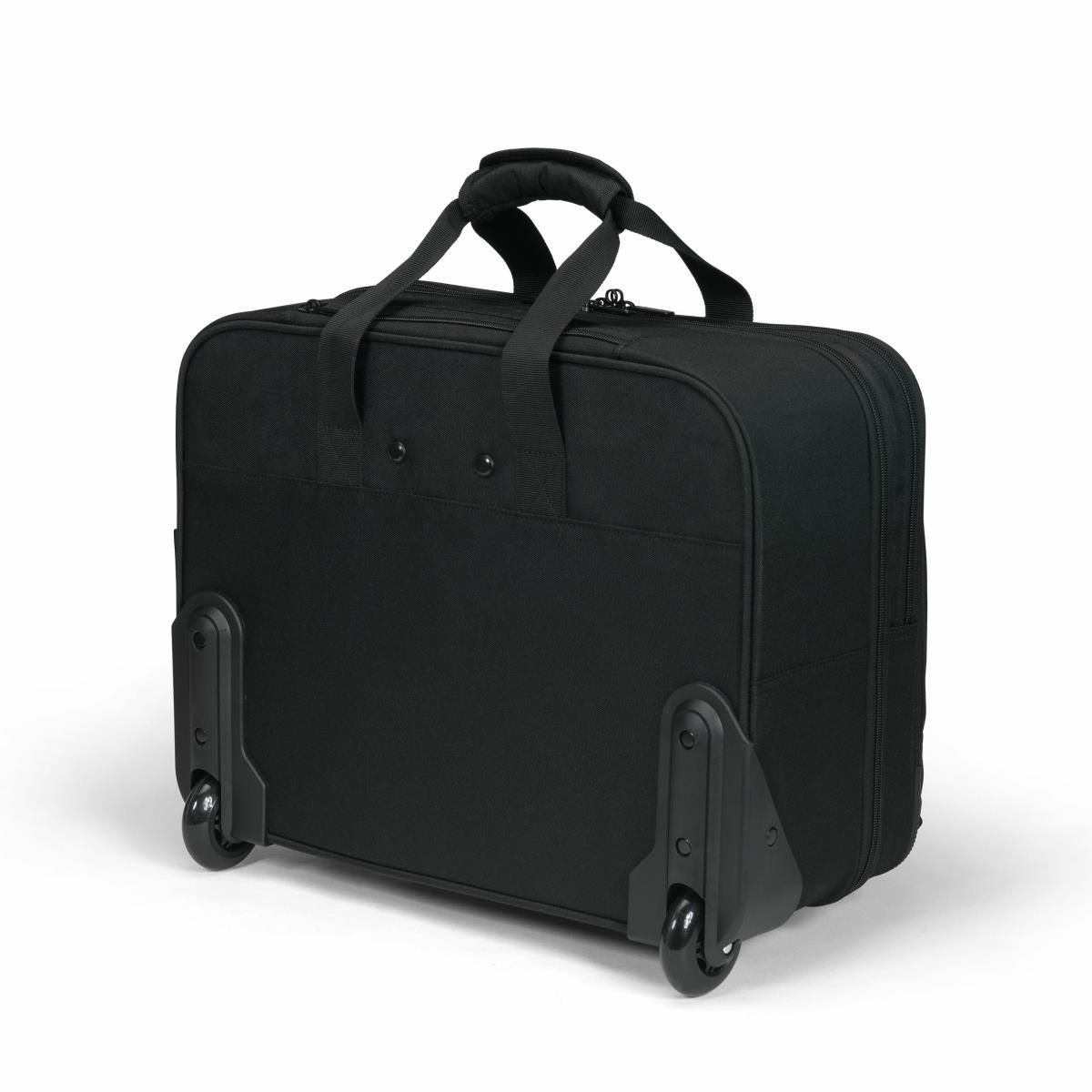 DICOTA Roller Multi Eco Base - 15-17.3in Notebook Backpack - Black / 600d Recycled Pet Polyester