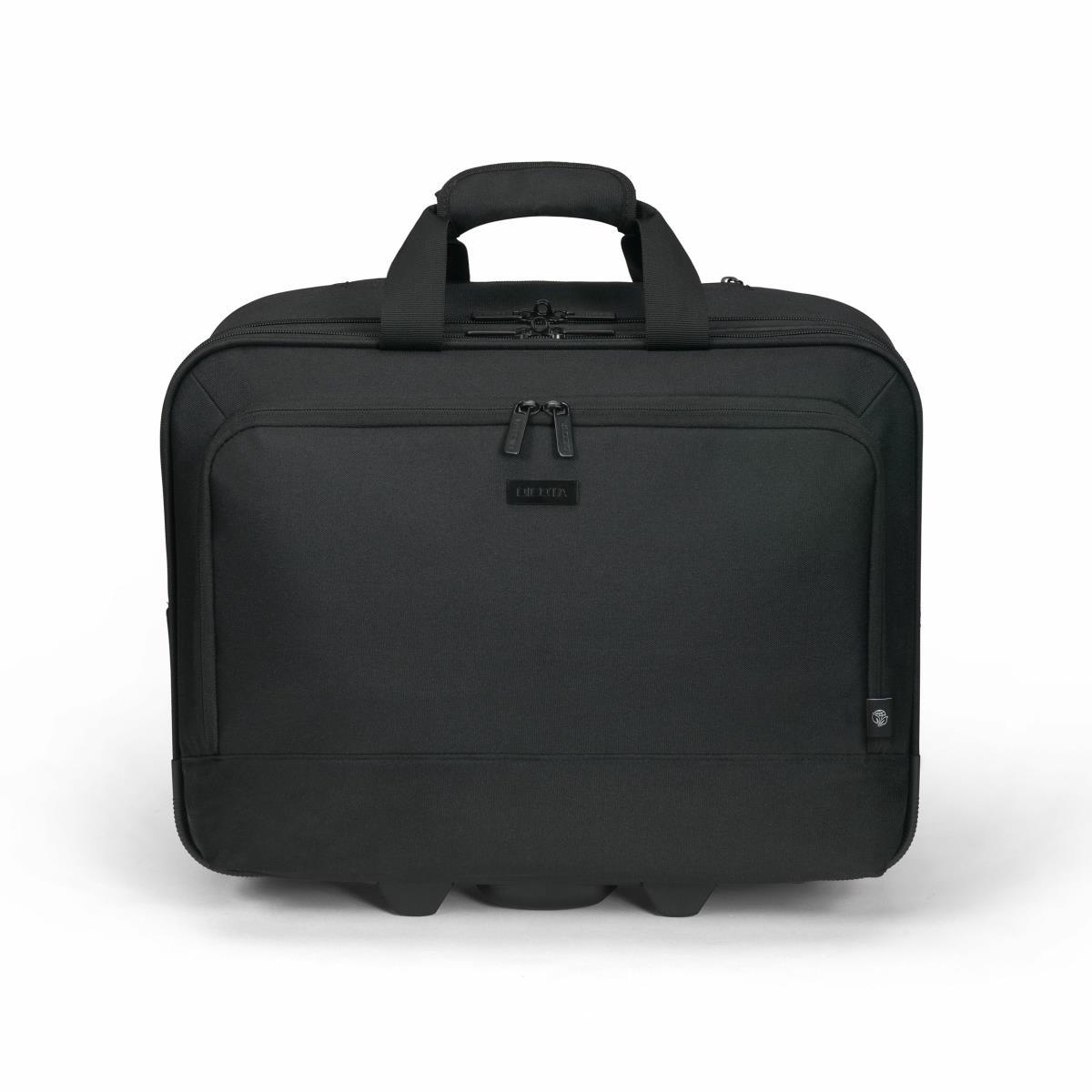 DICOTA Roller Multi Eco Base - 15-17.3in Notebook Backpack - Black / 600d Recycled Pet Polyester