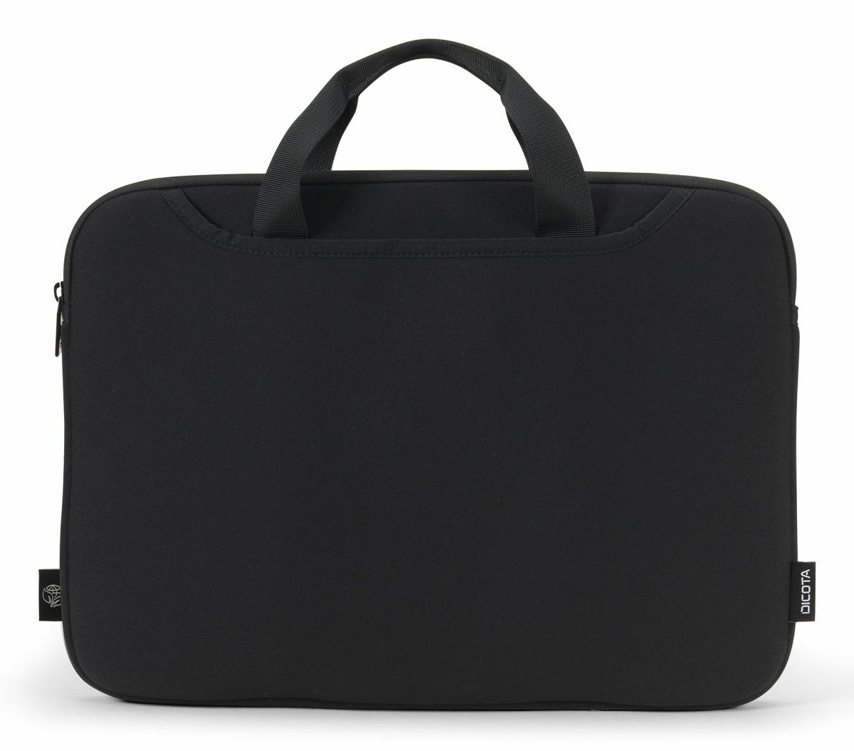 DICOTA Smart Sleeve One - 15-16in Notebook Sleeve - Black / Recycled Jersey Fabric