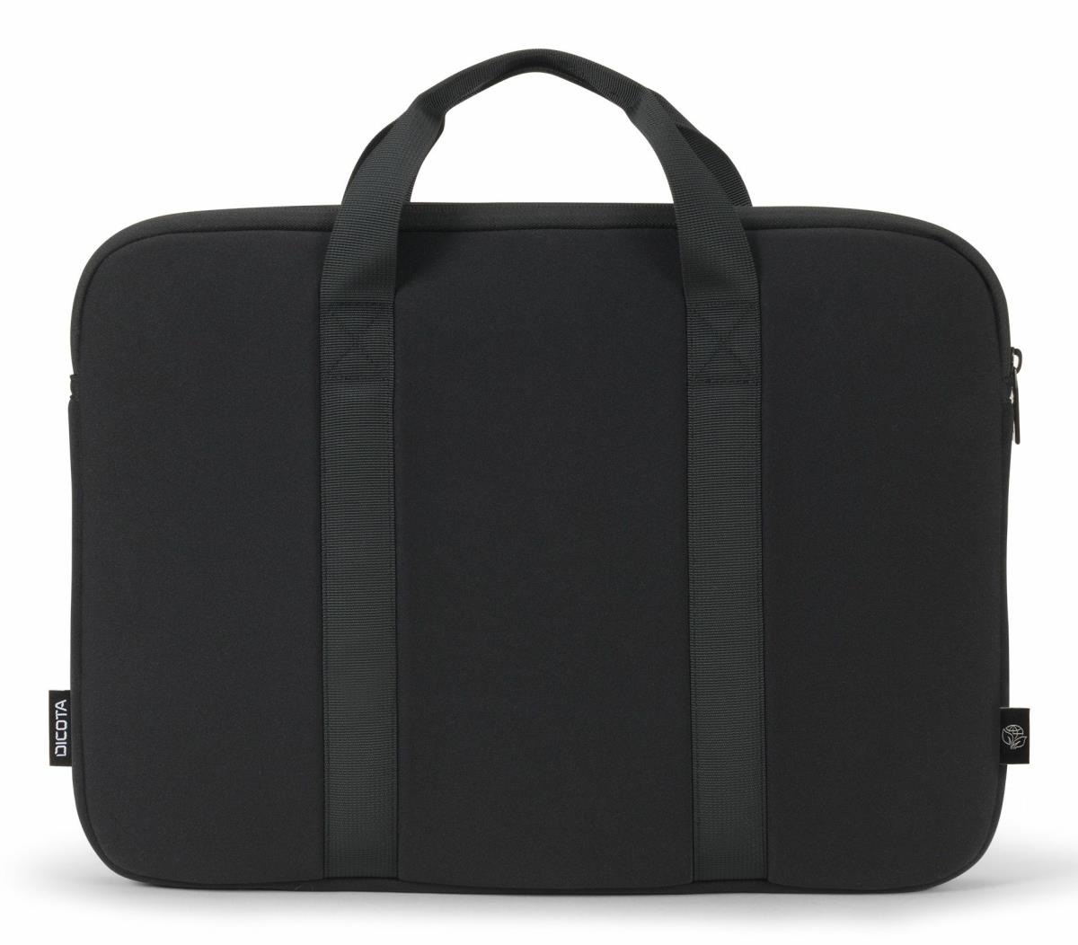 DICOTA Smart Sleeve One - 15-16in Notebook Sleeve - Black / Recycled Jersey Fabric