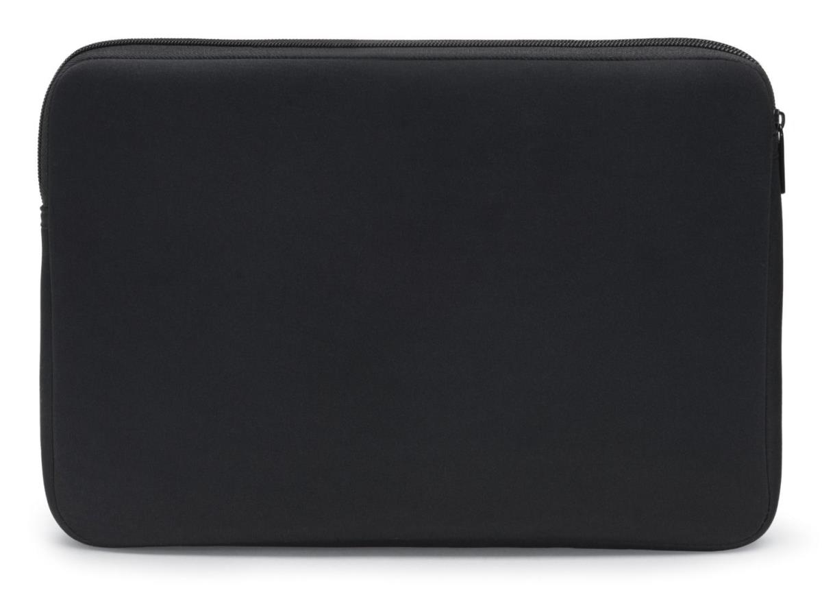 DICOTA Perfect Skin - 15-15.6in Notebook Sleeve - Black / Synthetic Neoprene With Recycled Surface Fabric