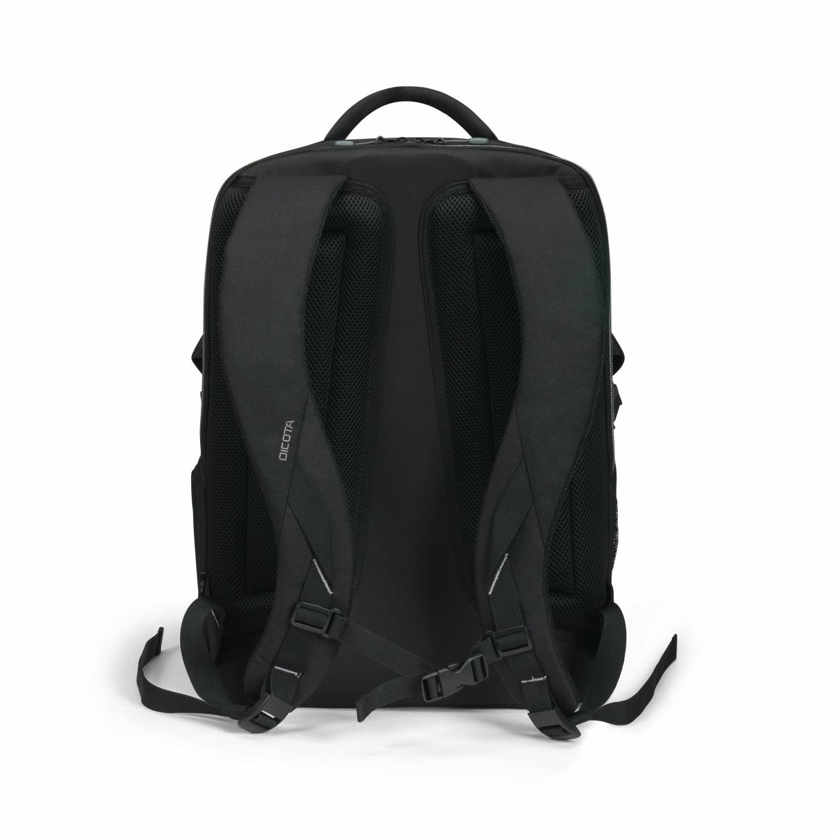 DICOTA Eco- 14-15.6in Notebook Backpack - Black / 600d Recycled Pet