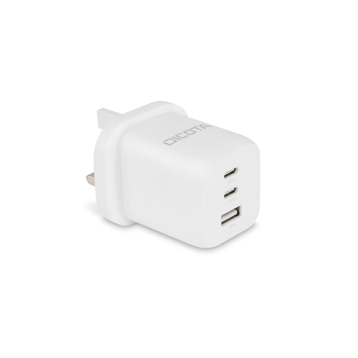 DICOTA Compact Laptop Gan Charger (65w)