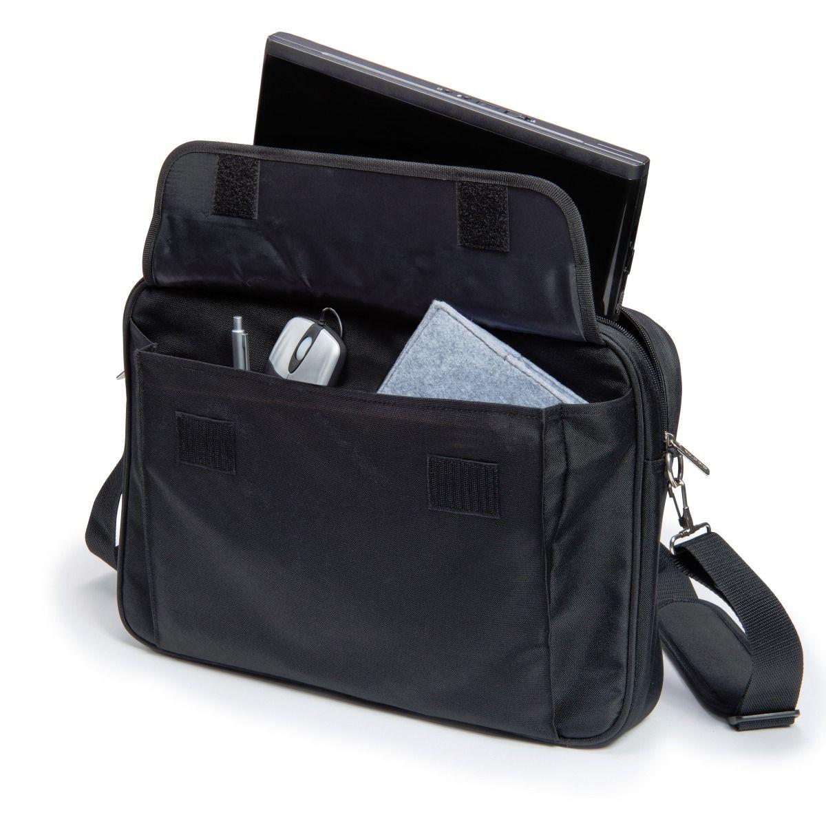 DICOTA Value Toploading Kit - 15.6in Notebook Case - Black / Polyester