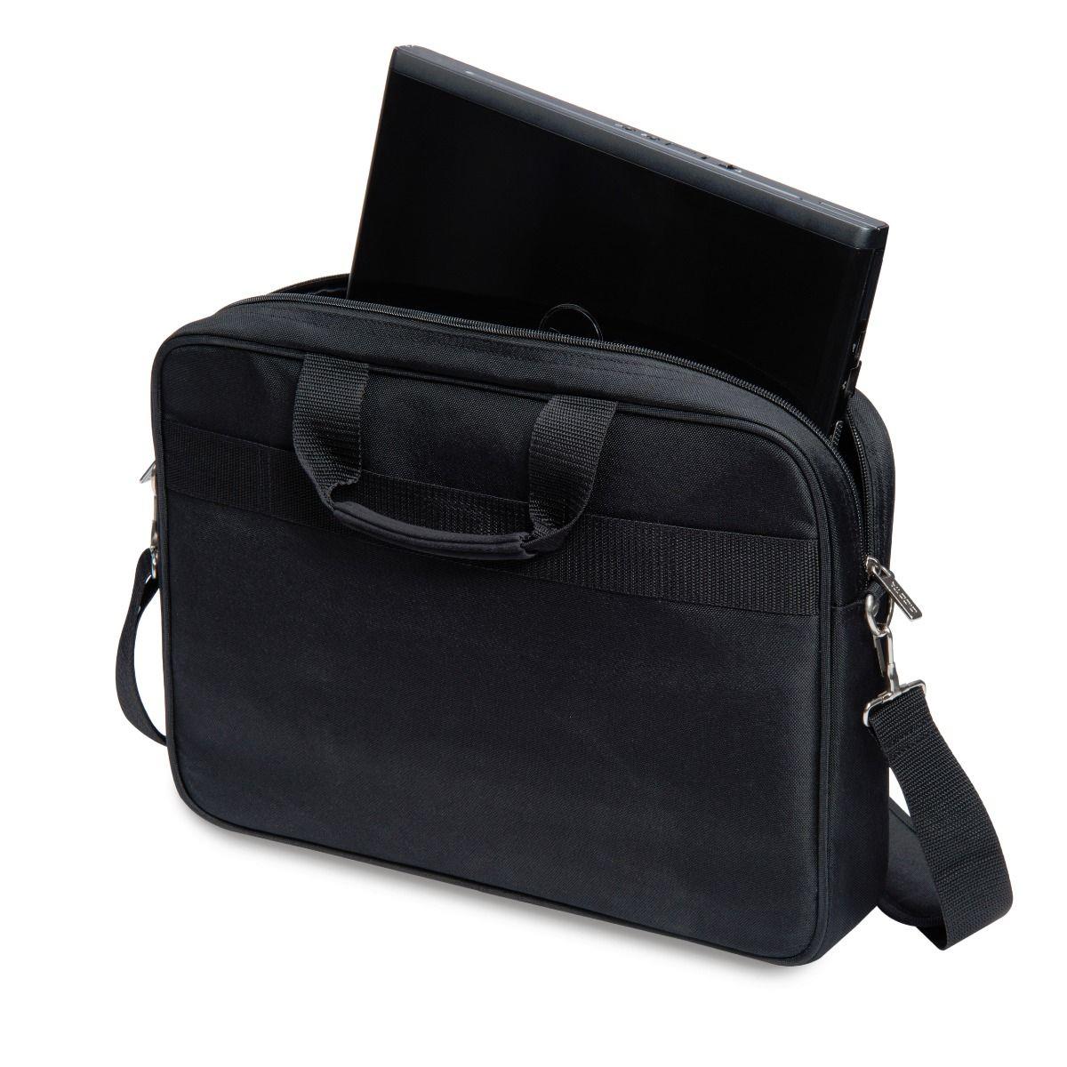 DICOTA Value Toploading Kit - 15.6in Notebook Case - Black / Polyester