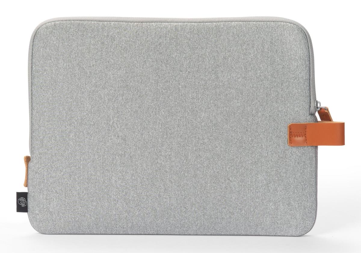 DICOTA Skin Urban - 13in MacBook Sleeve - Grey / Recycled Polyester Neoprene Fabric