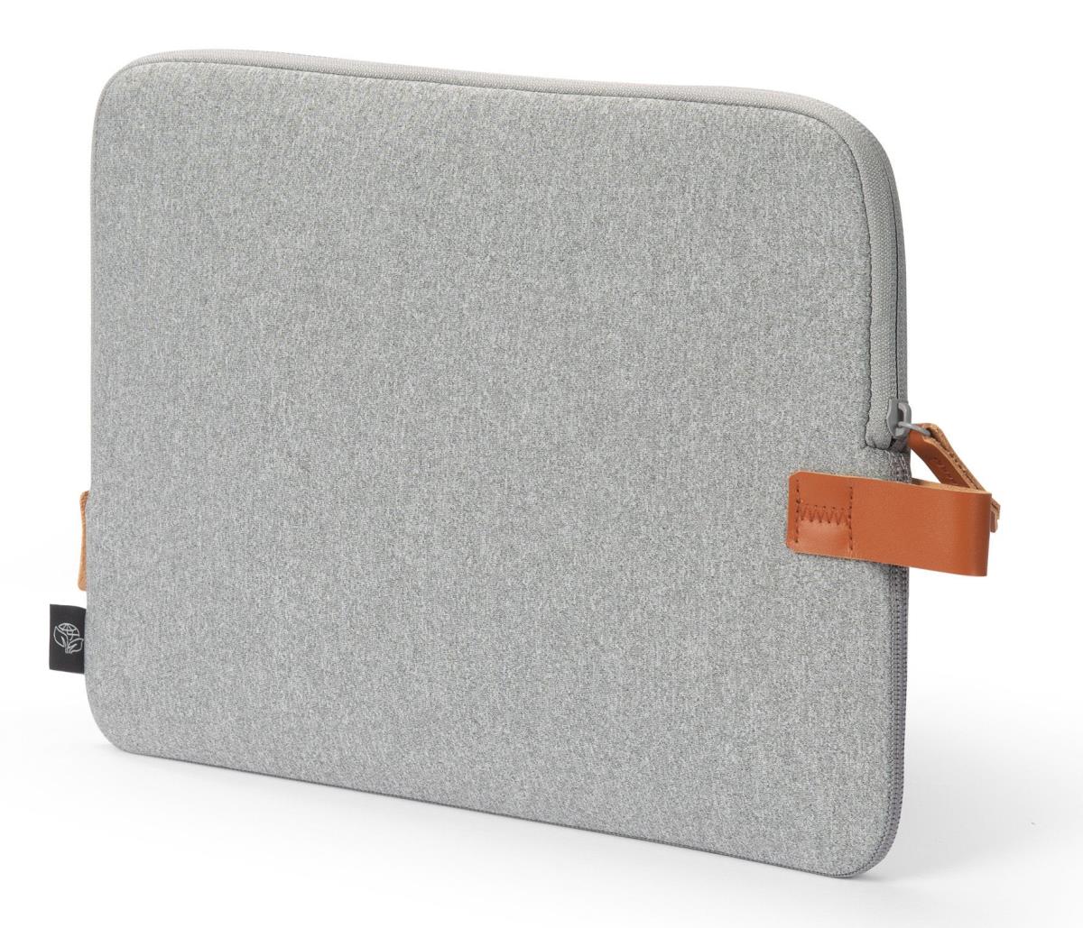 DICOTA Skin Urban - 13in MacBook Sleeve - Grey / Recycled Polyester Neoprene Fabric
